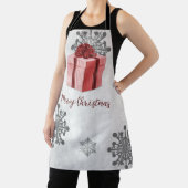 レッドクリスマスギフトホリデーエプロン エプロン (インサイチュ)