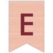 レッドクリスマスクッキー飾のパーティーバナー バンティングフラッグ (第3の旗)