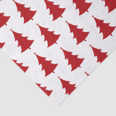 レッドクリスマスツリーラッピング紙 薄葉紙 (詳細)