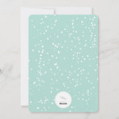 レッドクリスマスツリー切り出しハッピーホリデーズフォト シーズンカード (裏面)