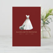 レッドクリスマスデコールバチェロレッテ週末券 招待状 (スタンド正面)