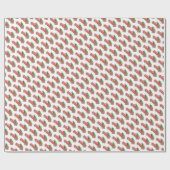 レッドクリスマストラックファームの新木 ラッピングペーパー (フラット)