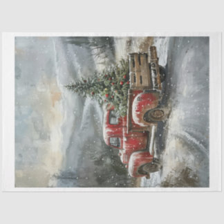 レッドクリスマストラック 薄葉紙