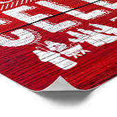 レッドクリスマスハウスルール ポスター (角)