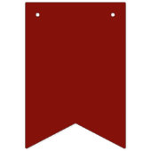 レッドクリスマスバンティンフラッグ – クラシック休日 バンティングフラッグ (第1の旗)