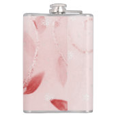 レッドクリスマスプレゼント フラスク (裏面)