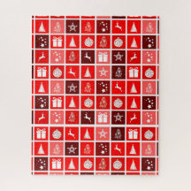 レッドクリスマスホリデーキュートツリートナカイ