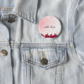 レッドクリスマスボーブルズテンプレート 缶バッジ (インサイチュ)