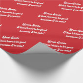 レッドクリスマスラッピング紙ホワイトサン親愛タ ラッピングペーパー (角)