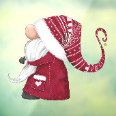 レッドクリスマス格言イラストレーション ウィンドウサイン (シート3)