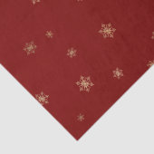 レッドクリスマス金ゴールド雪 薄葉紙 (詳細)