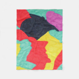 レッドクリーチャーフリースブランケット フリースブランケット