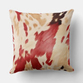 レッドクリームサウスウエストコウィド クッション (裏面)