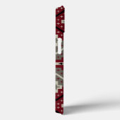 レッドクリームトライバルパターン抽象芸術 Case-Mate iPhoneケース (裏面 / 右)