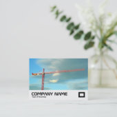 レッドクレーン 名刺 (スタンド正面)