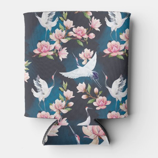 レッドクレーンMagnolia:日本の水色。 缶クーラー (正面)