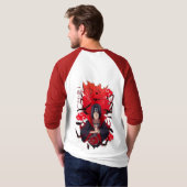 🌑レッドクロウウォリアーTシャツ Tシャツ (裏面フル)