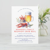 レッドクロウフィッシュ低カントリーボイルファミリー懇親会 招待状 (スタンド正面)