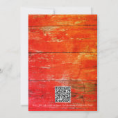 レッドクロウフィッシュ低カントリーボイルファミリー懇親会 招待状 (裏面)