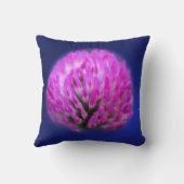 レッドクローバーワイルドフラワー クッション (裏面)