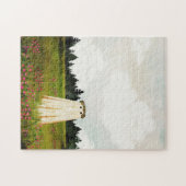 レッドクローバー幽霊 ジグソーパズル (横)