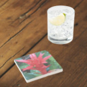 レッドグズマニアブロムリアドフローラ ストーンコースター