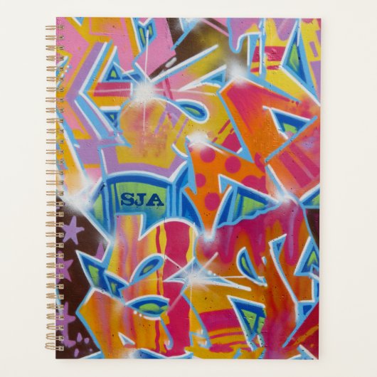 レッドグラフィティウィークリー/月次プランナー プランナー手帳 (正面)