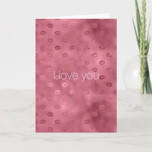 レッドグラムグリジーリップキスラブ カード (正面)