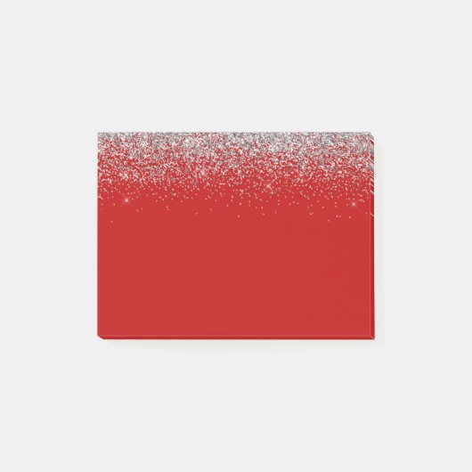 レッドグラム&グリッター ポストイット (正面)