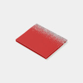 レッドグラム&グリッター ポストイット (アングル)