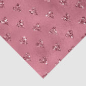 レッドグリジーグリッターハート 薄葉紙 (詳細)