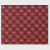 レッドグリッターグラムハート ラッピングペーパー (フラット)