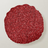 レッドグリッターグリッツ ラウンドクッション (裏面)
