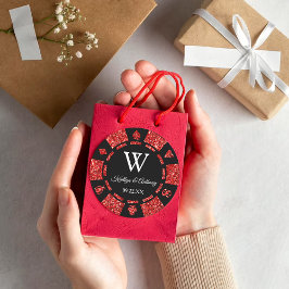 レッドグリッタートランプのポーカーチップカジノウェディングパーティーの好意 ラウンドシール