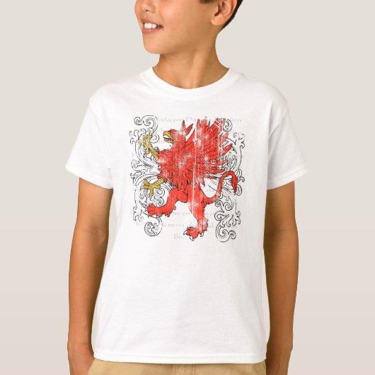 レッドグリフィンのキッズライトシャツ Tシャツ (正面)