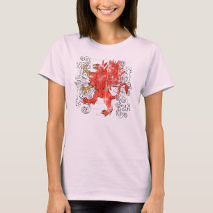 レッドグリフィンの女性のライトシャツ Tシャツ
