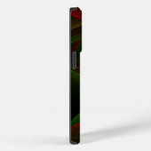 レッドグリーンオレンジモダン抽象芸術アートパターン#22 Case-Mate iPhoneケース (裏面 / 右)