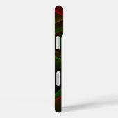 レッドグリーンオレンジモダン抽象芸術アートパターン#22 Case-Mate iPhoneケース (裏面 / 右)