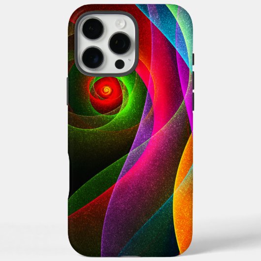 レッドグリーンオレンジモダン抽象芸術アートパターン#22 Case-Mate iPhoneケース (裏面)