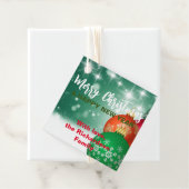 レッドグリーンクリスマスバウブスウィンターワンダーランド フェイバータグ (インサイチュ)