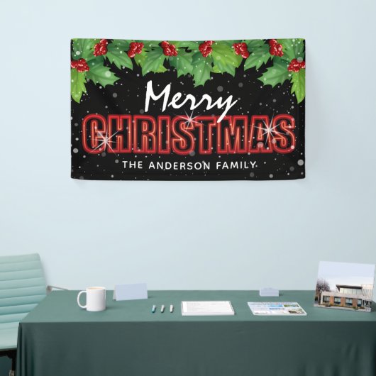 レッドグリーンクリスマスパーティー 横断幕 (トレードショー)