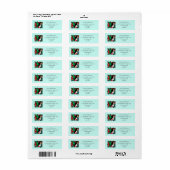 レッドグリーンクリスマス至妖精 ラベル (フルシート)