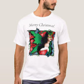 レッドグリーンクリスマス至妖精 Tシャツ (正面)