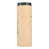 レッドグリーントナディアサンタメリークリスマスパーティー タンブラー (裏面)