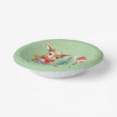 レッドグリーントナディアサンタメリークリスマスパーティー ペーパーボウル (傾斜あり)