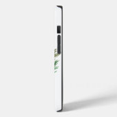 レッドグリーンフローラモノグラムクリスマス Case-Mate iPhoneケース (裏面 / 左)