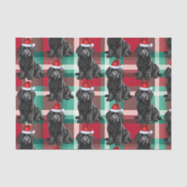 レッドグリーンプライドLabradodleドッグクリスマスホリデー 薄葉紙