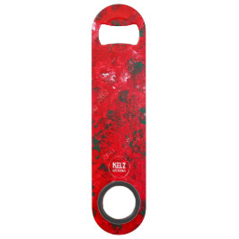 レッドグリーンホワイトステンレス鋼ボトルオープナー スピード栓抜き