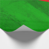 レッドグリーンラッピング紙 ラッピングペーパー (角)