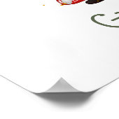 レッドグリーン格言小妖精や小人格言スウィート格言 ポスター (角)